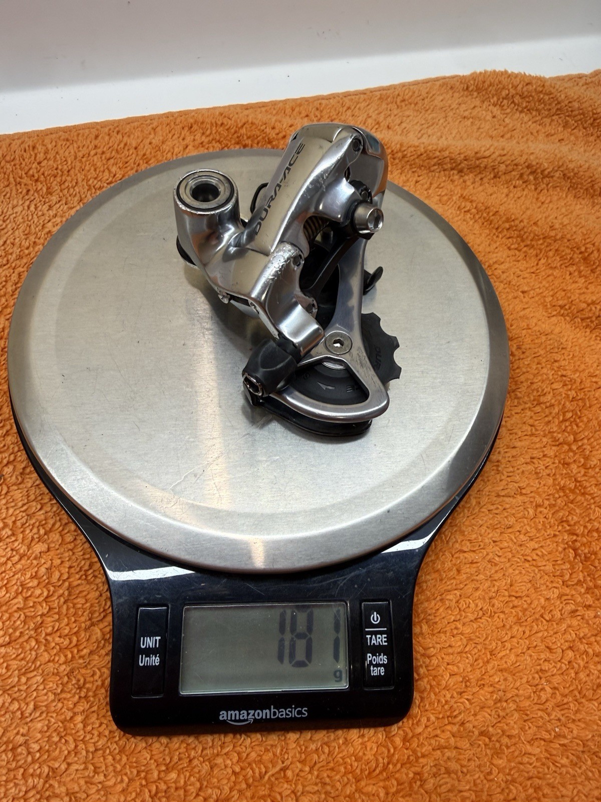Shimano Dura-Ace RD-7800 Rear Derailleur Short Cage 10 Speed Silver Road 10s