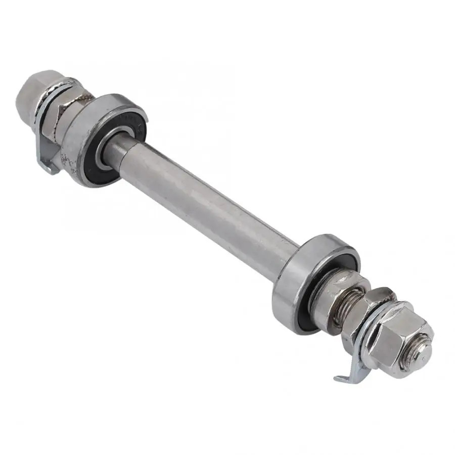Bike Wheel Hub Axle 6000 Bearing Front Rear 14CM 18CM Repair Tool Shaft