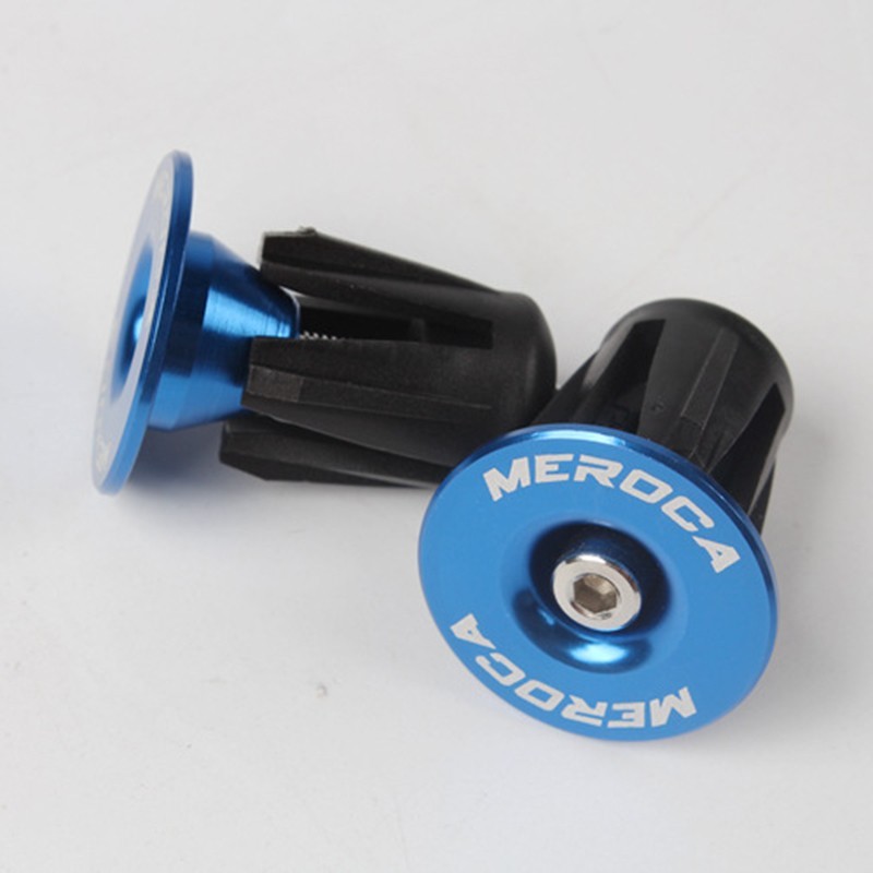 Aluminum Alloy Bike Handlebar End Covers for 22mm 24mm Width Handlebars