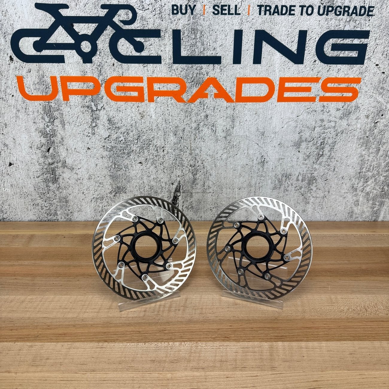 Low Mile! Pair Campagnolo AFS 03 160mm Disc Brake Rotors 239g