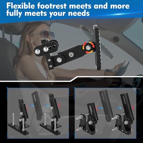 Pedal Extenders for Short Drivers-Brake pedals suitable for most models(1.2in