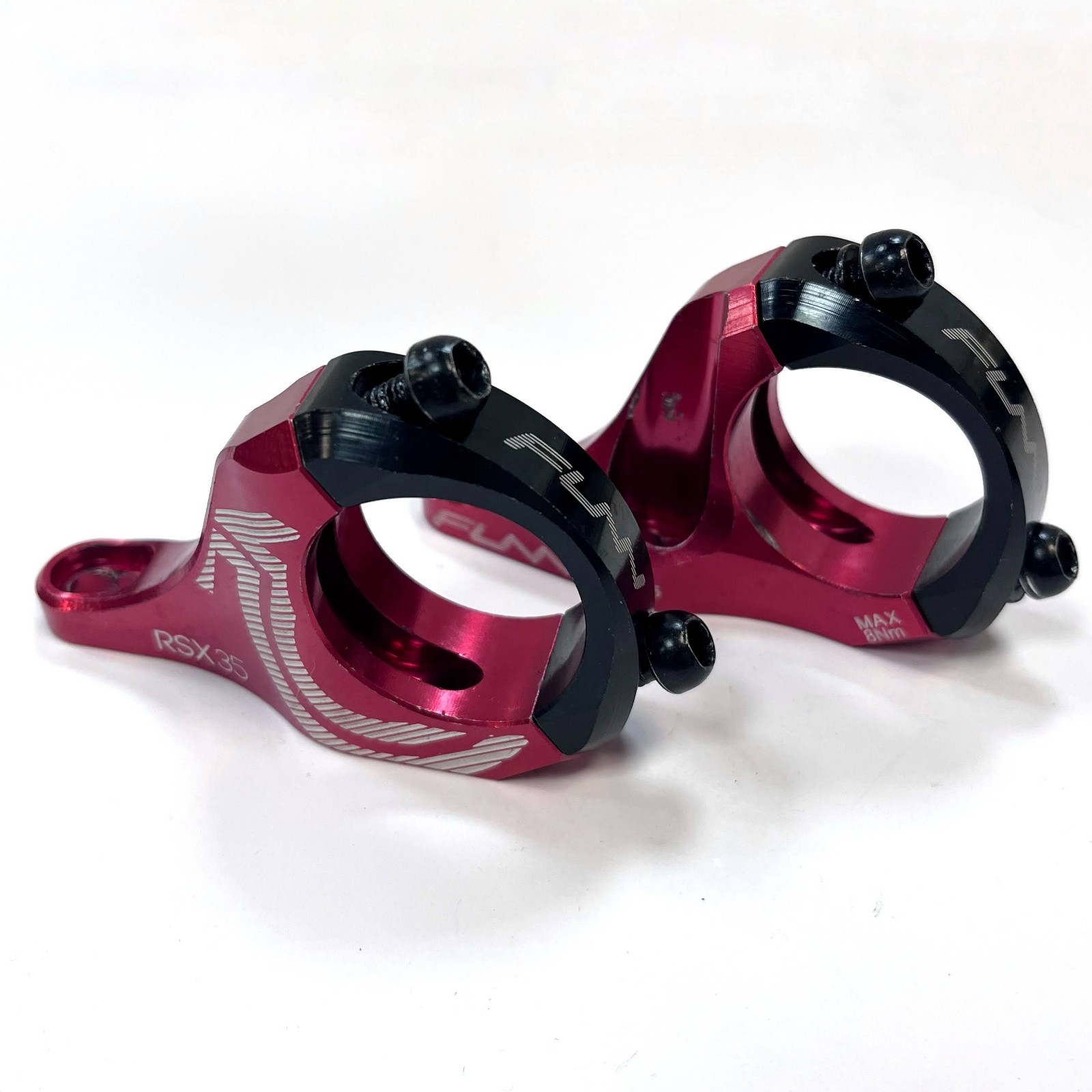 Funn RSX Direct Mount Stem (35mm Bar Clamp, 30mm Rise, Red) – Used