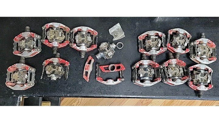 Vintage Shimano DX PD-M636 9/16 Pedals & Rebuild Service Availability