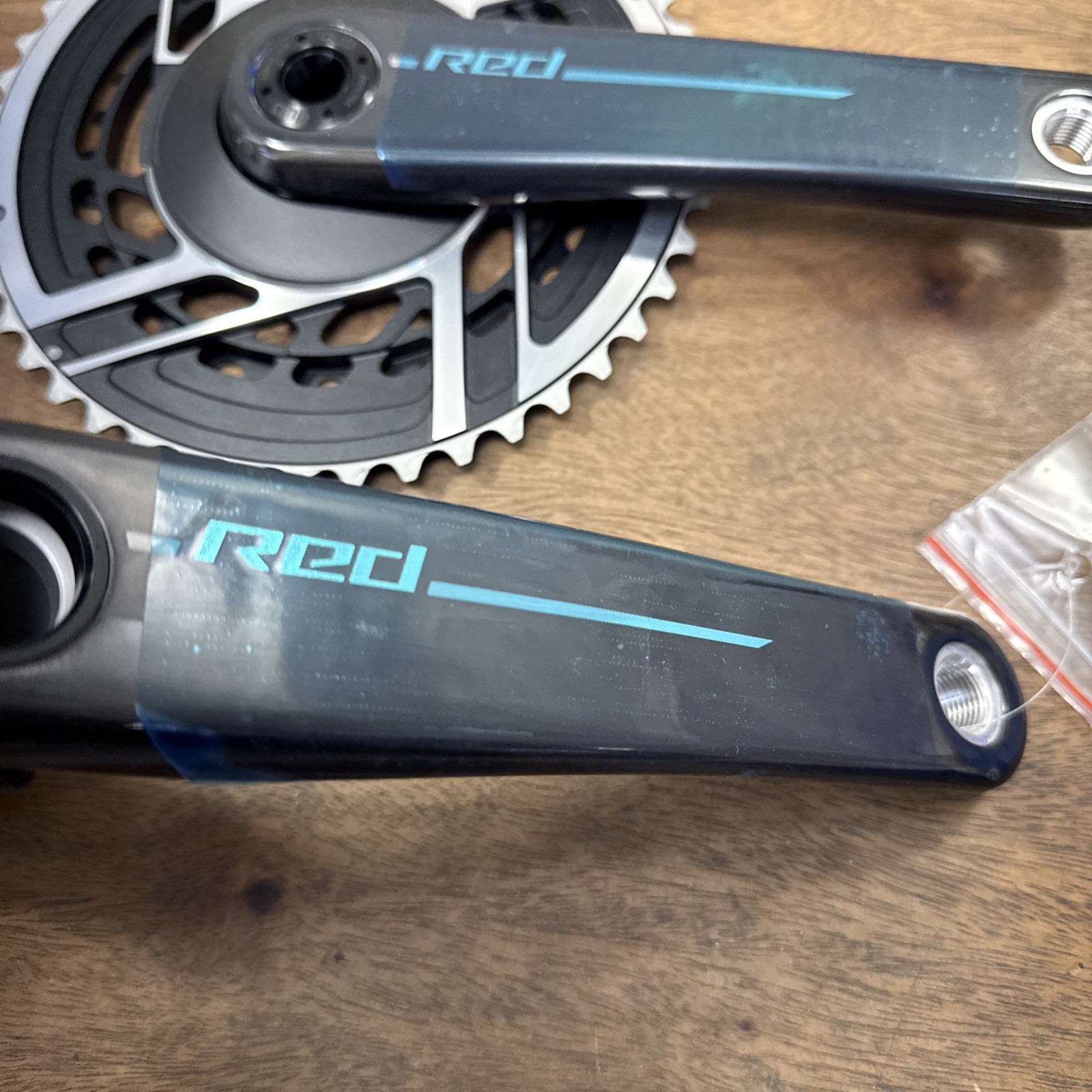 SRAM RED E1 2×12 Road Gravel Bike Crankset 46-33T FC-RED-E1 170mm Dub SL