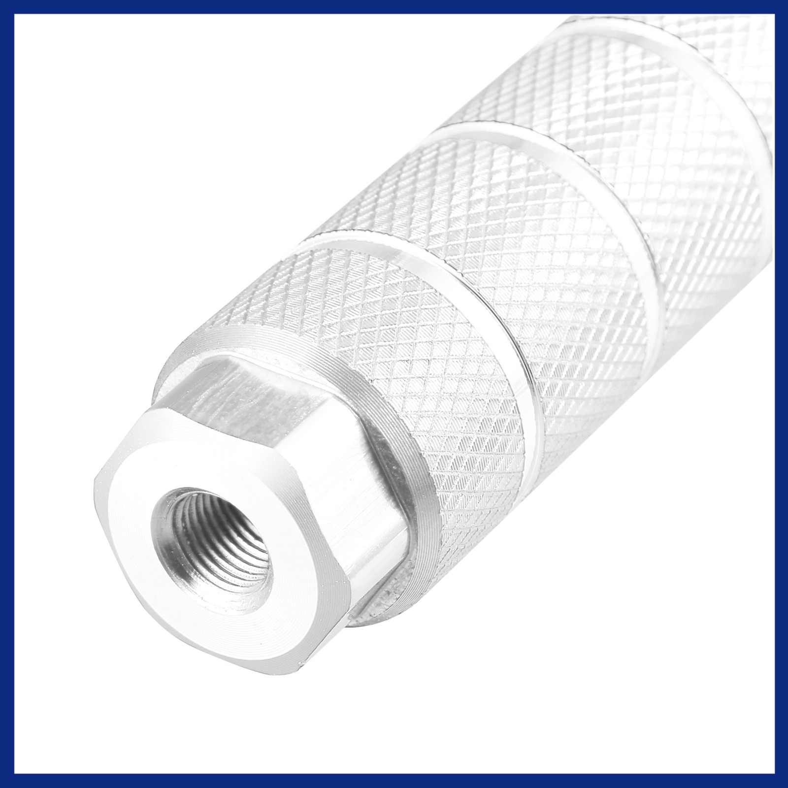 4 Pcs Aluminum Alloy BMX MTB Bike Rear Foot Peg Silver Tone Fit 3/8In Axle