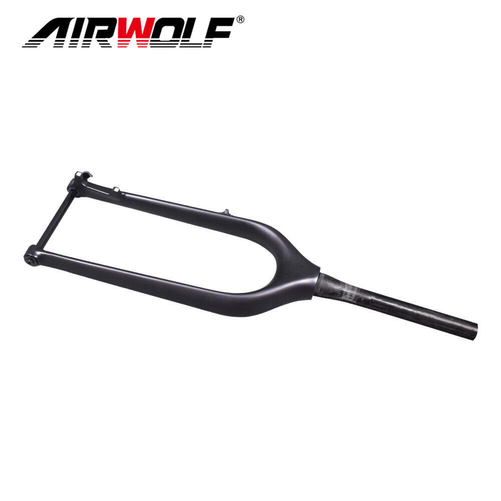 26er Carbon Fat Bike Fork Snow Beach MTB Bicycle Tapered Forks Fit 5.0″ Tire