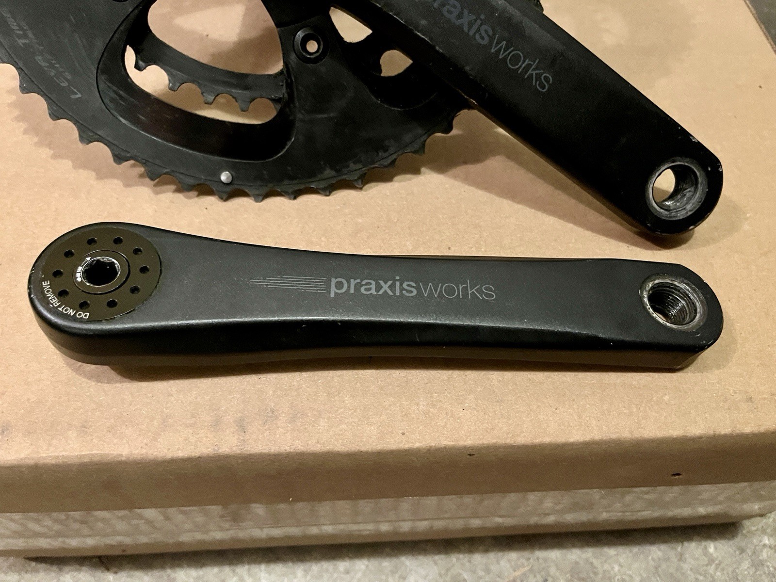 170mm 52/36T Praxis Works Alba Levatime Alloy Crankset