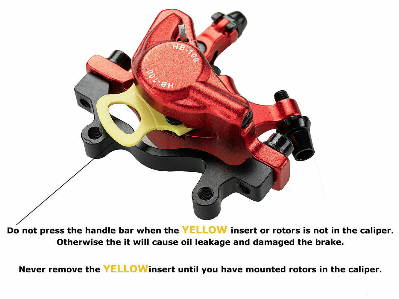 Line Pulling Hydraulic Disc Brake Caliper Mountain Bike 160/180/203mm G3 Rotors