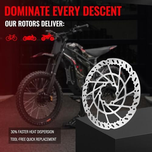 220mm Brake Disc Rotor Rear Compatible with Talaria Sting Offroad Talaria