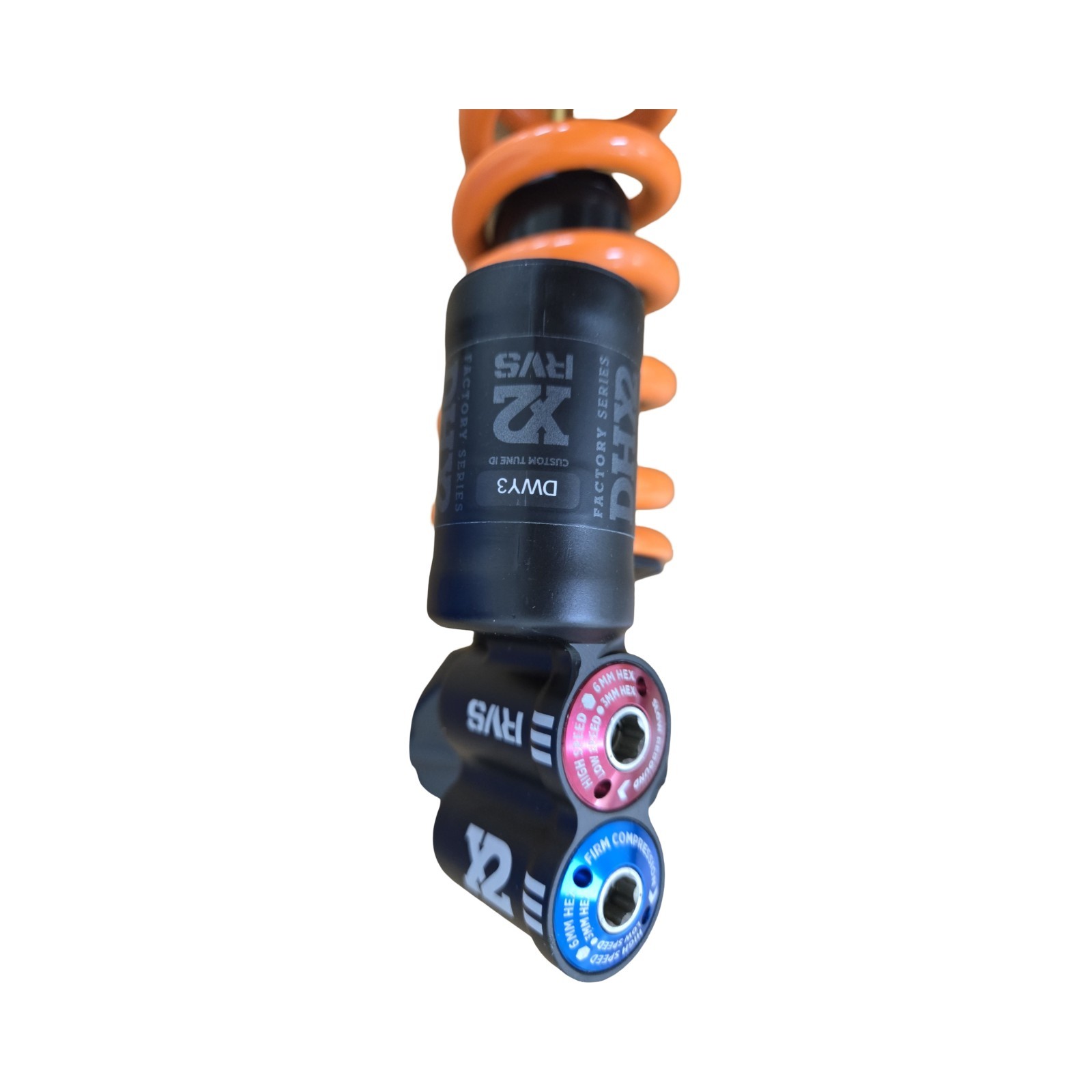 Fox DHX2 Coil Rear Shock Factory 225mm 75mm Trunnion 500LBS