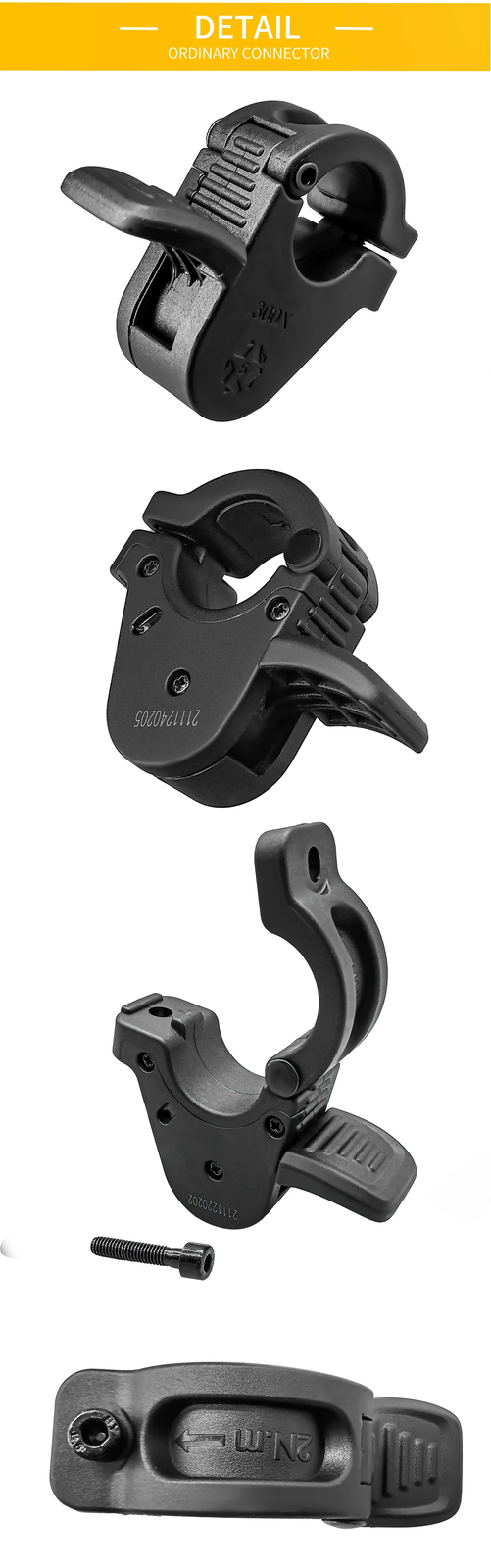 E-bike Thumb Throttle 300X 3PIN for 12V 24V 36V 48V 60V 72V Electric Bicycle