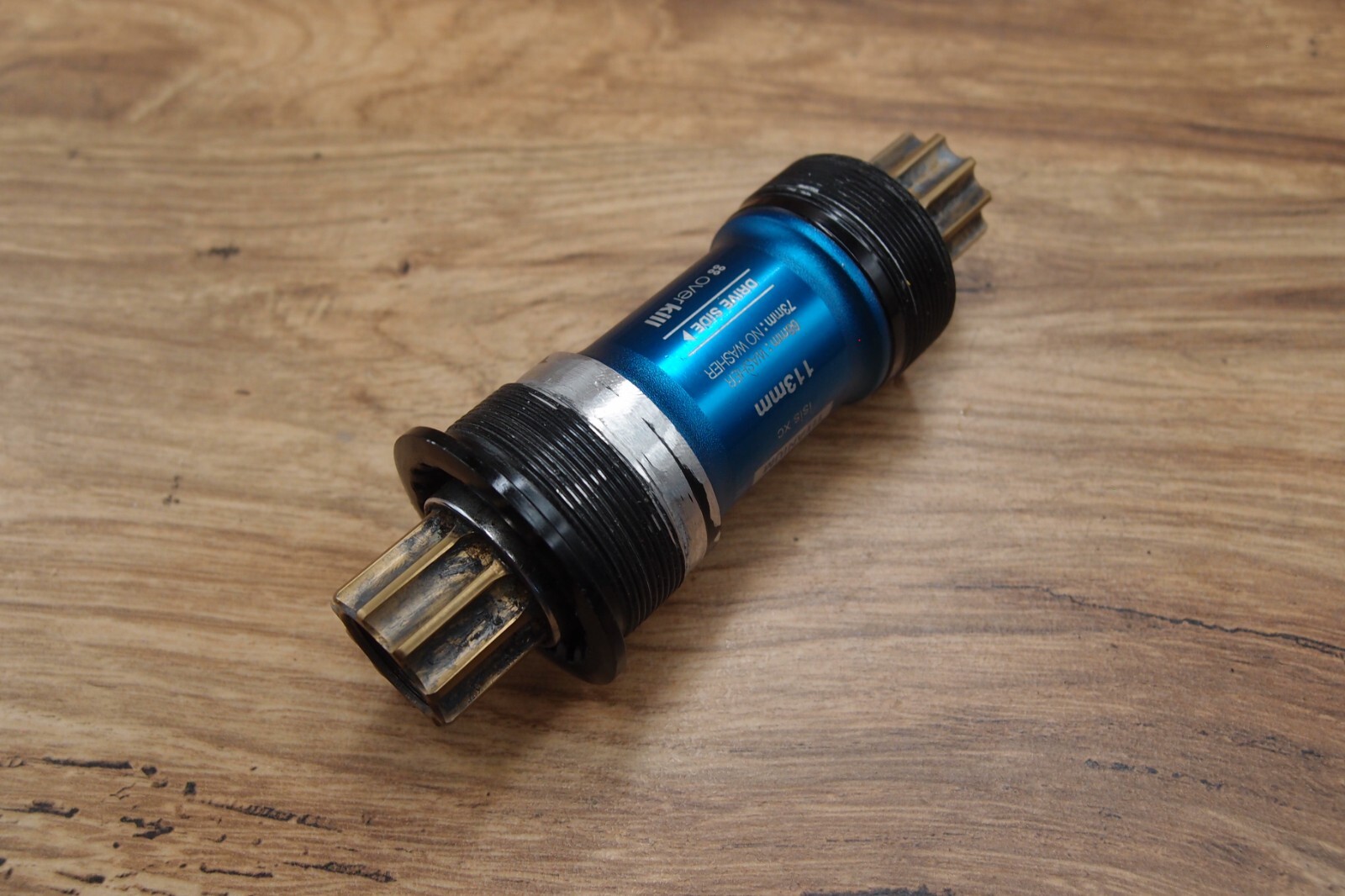 MTB bottom bracket Crankbrothers Overkill Cobalt Titanium BSA 113 mm