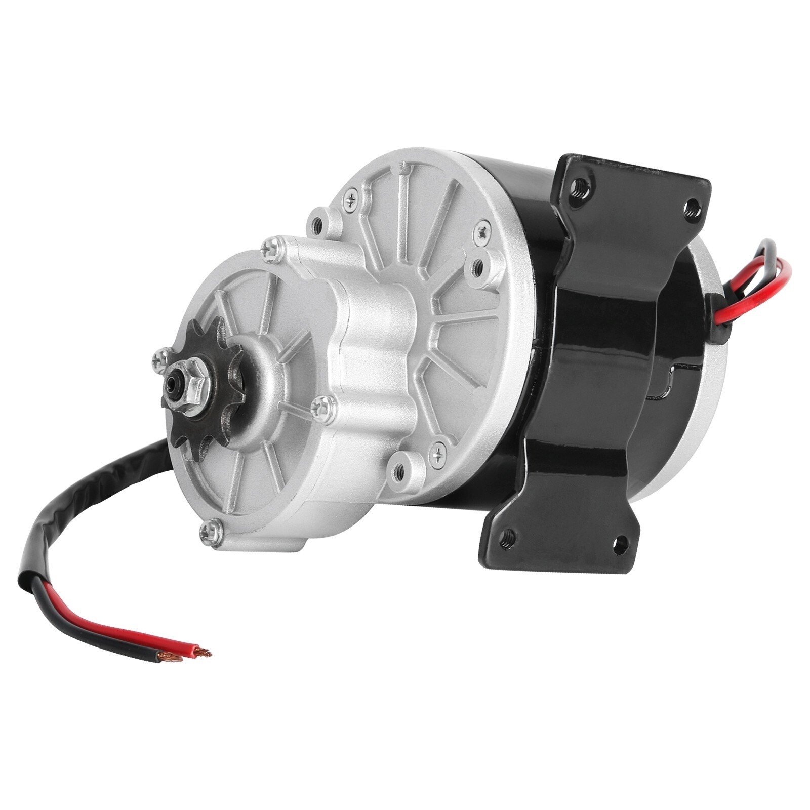 MY1016Z3 36V 350W DC Gear Reduction Brush Motor For E-Bike Scooter ATV Go Kart