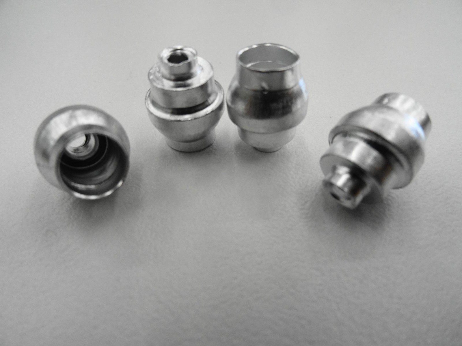 New 4x pcs Vintage Racing Bicycle Brake Cable Housing End Stops Cap Ferrules