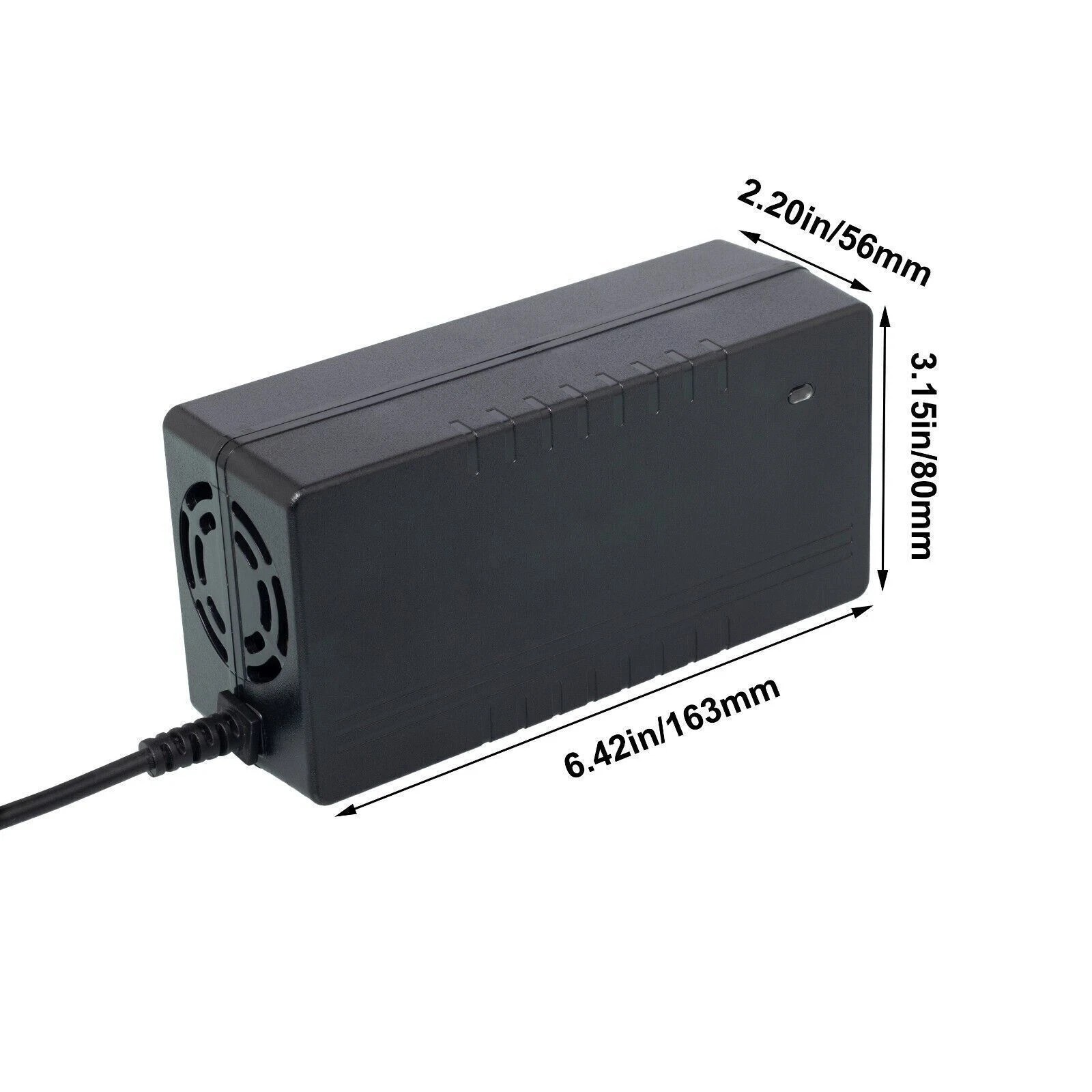 42V 5A Smart Charger DC 5.5×2.1mm Plug for 36V Bicycle Lithium Li-ion Battery US