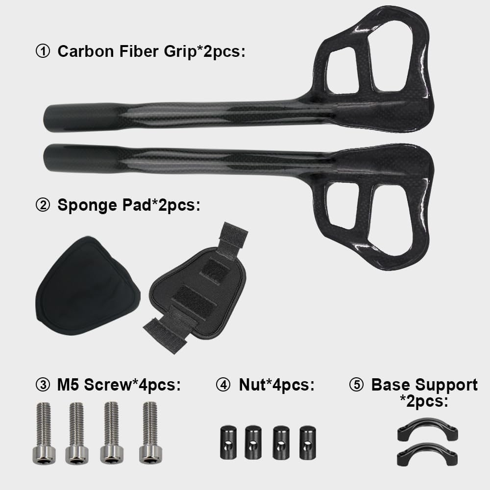 31.8mm Bicycle Handlebar Extender Triathlon TT Handlebars Carbon Aero Bars Road