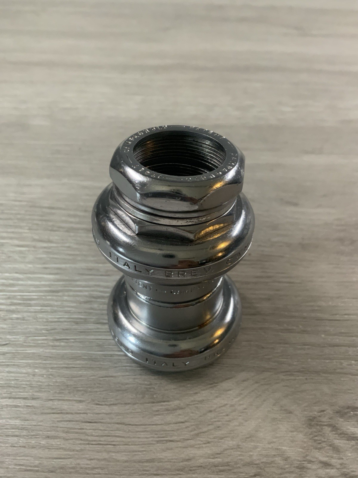 CAMPAGNOLO RECORD HEADSET ONE INCH THREADED BRITISH THREADING STEEL