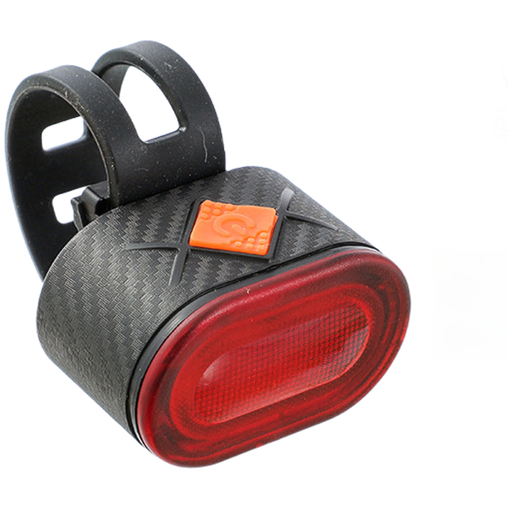 Bicycle Headlight and Taillight Set USB Rechargeable 13.5x7x4cm ABS+Silicone