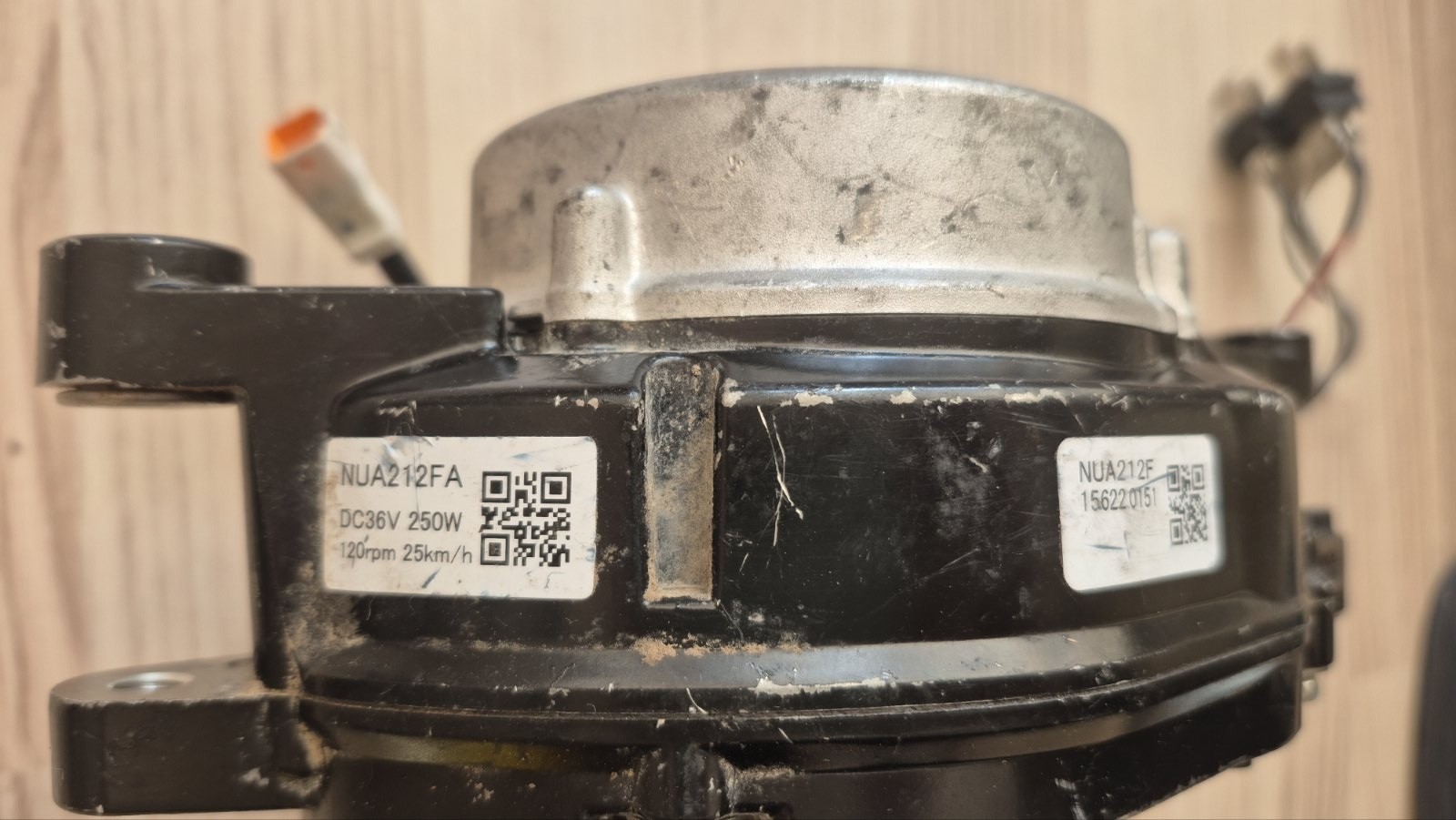 Panasonic NUA212F Mid-drive motor for electric bicycles