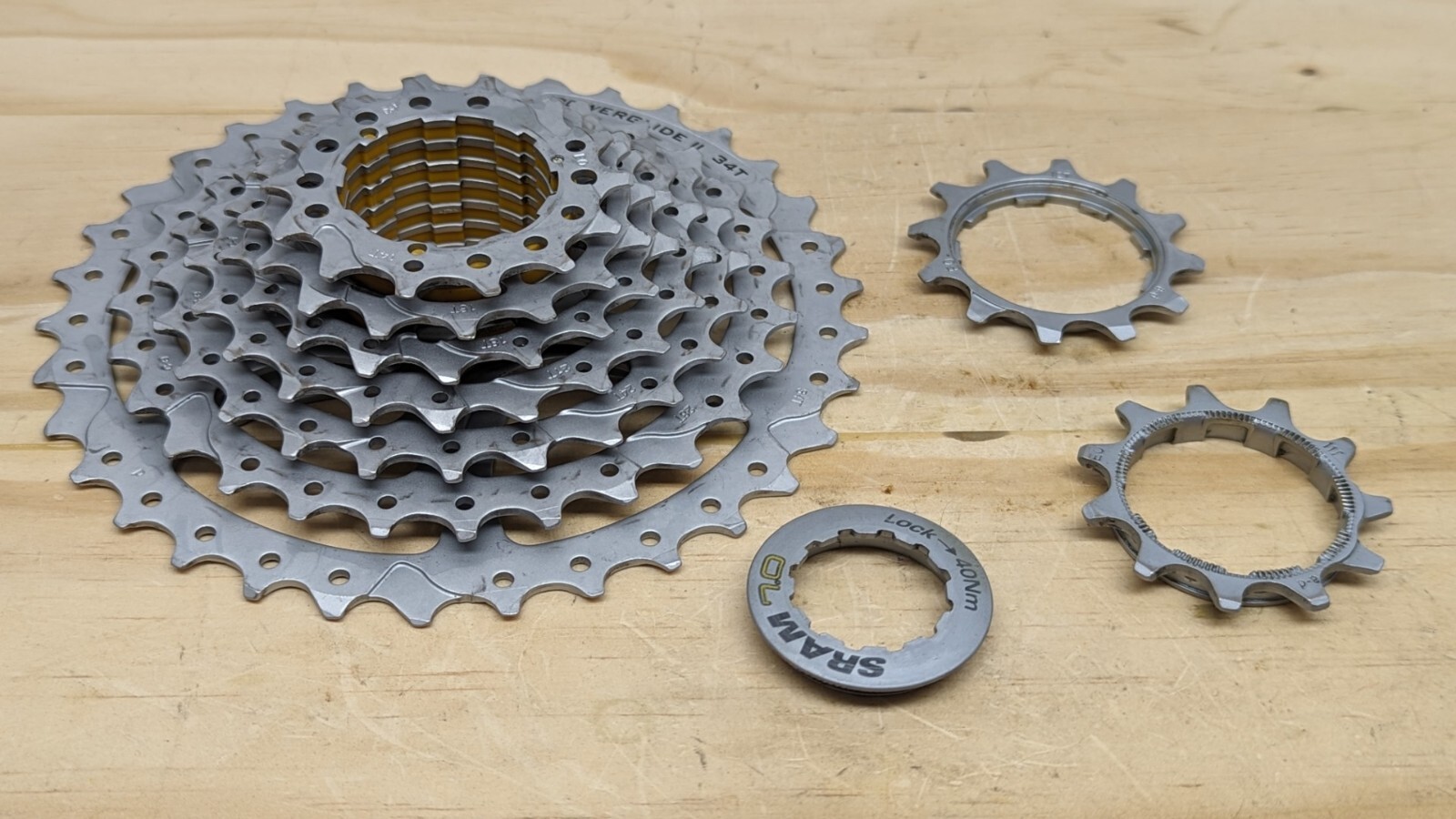 SRAM 7.0 11-34 t – 9 Speed Cassette Shimano