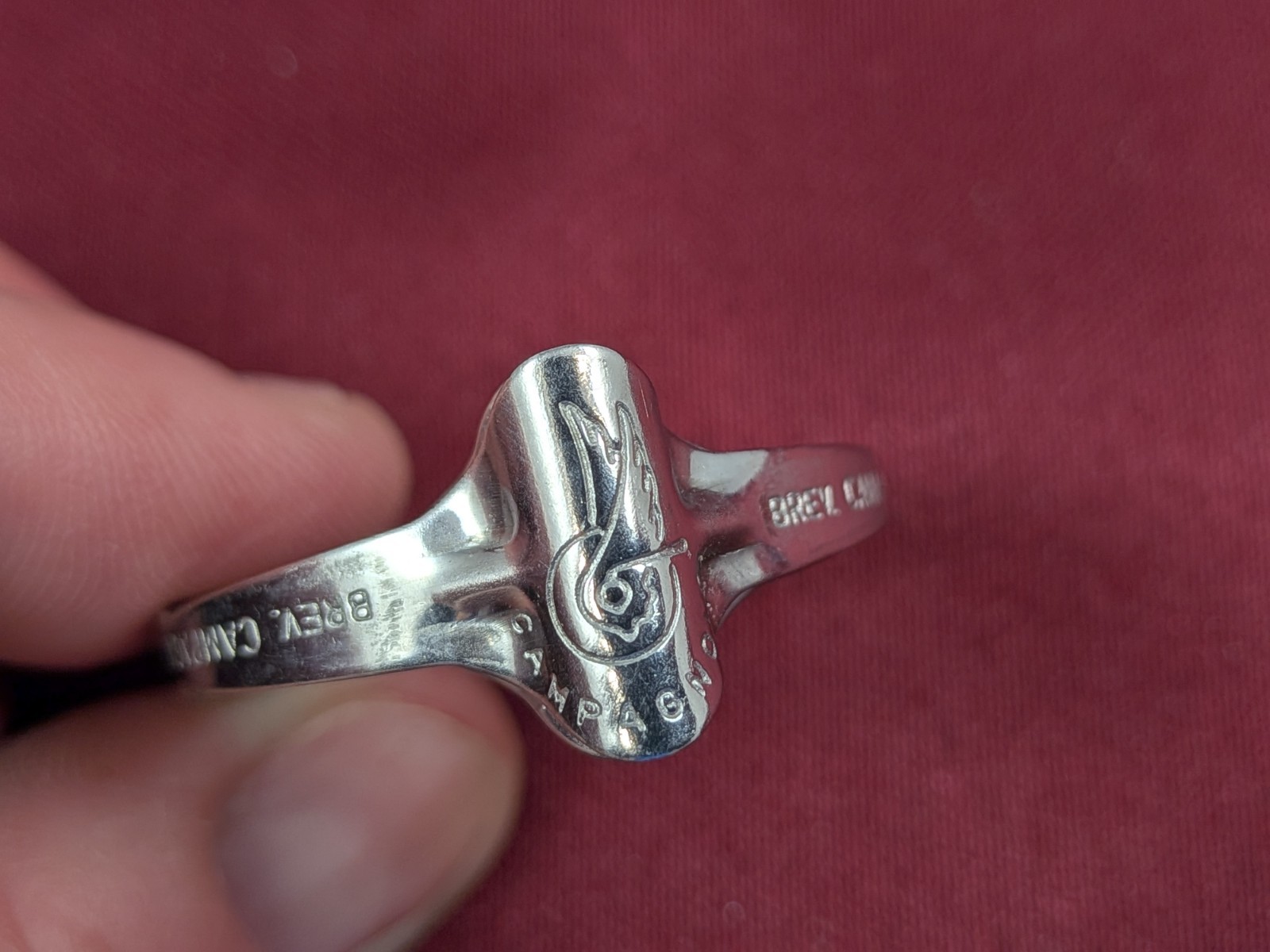 Campagnolo VTG Cable Guide Clamp-On Chrome Set of Three 25.4mm NOS