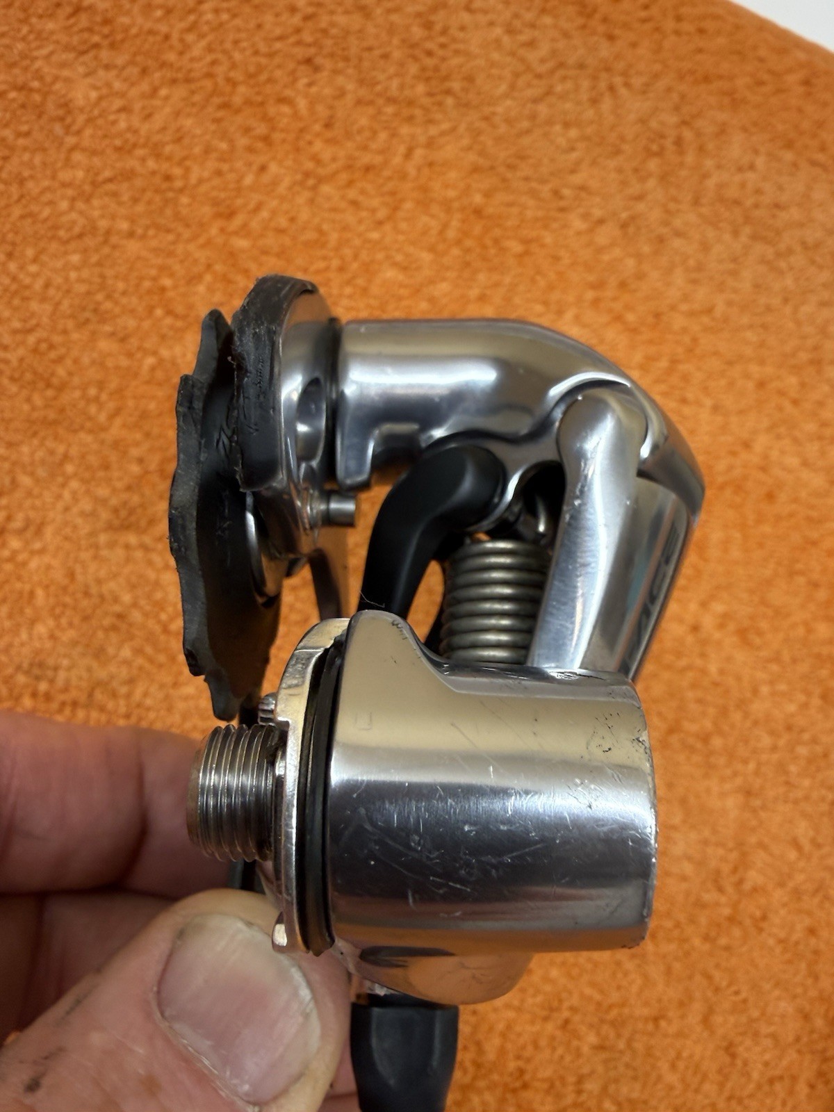 Shimano Dura-Ace RD-7800 Rear Derailleur Short Cage 10 Speed Silver Road 10s