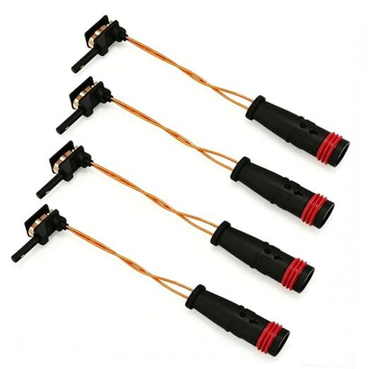4PCS Brake Sensor Brake Pad Wear Sensor Front and Rear Replacement 2115401717
