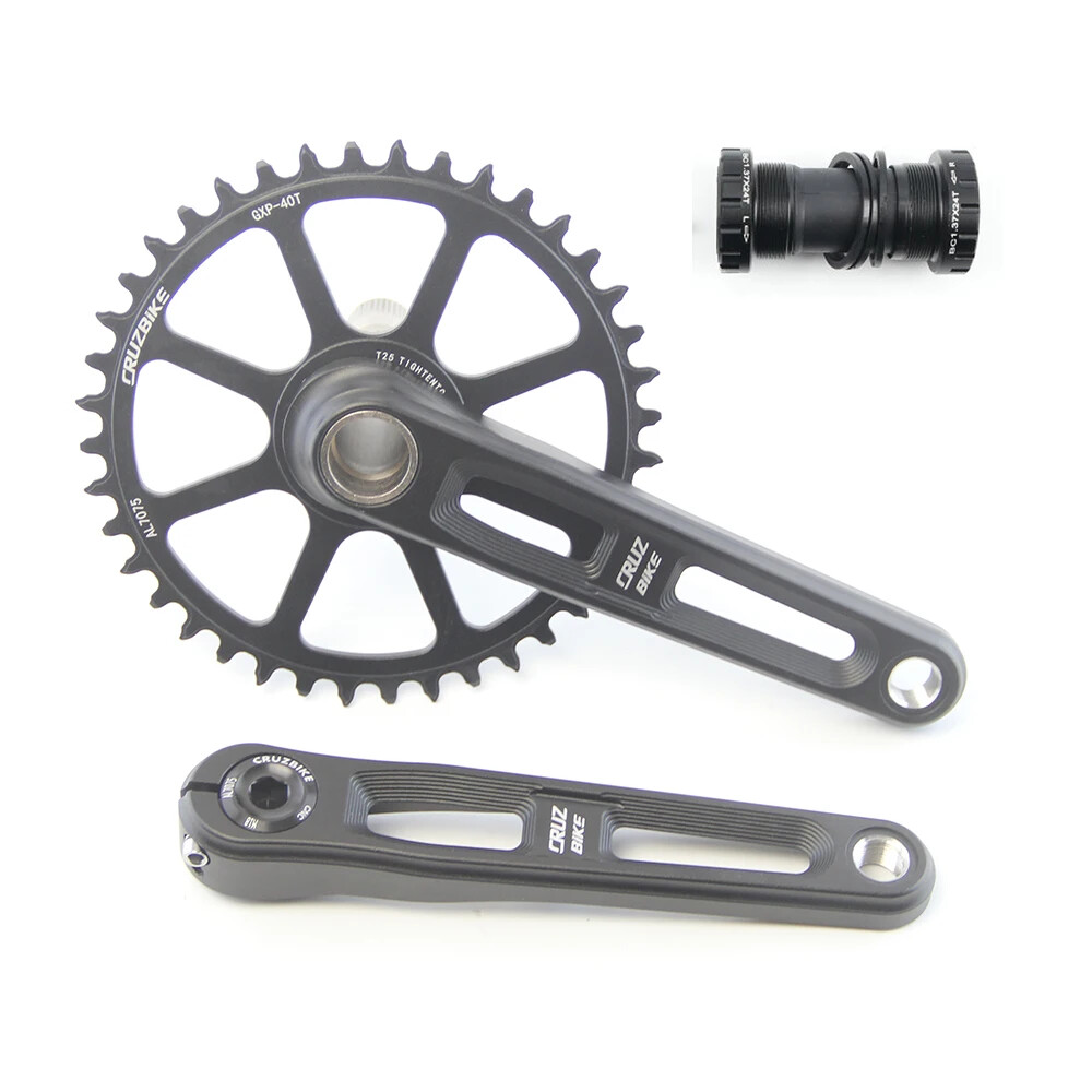 155/160/165/170/175mm Folding BIke/Road Bike Crankset BB Hollow Tech Sprocket