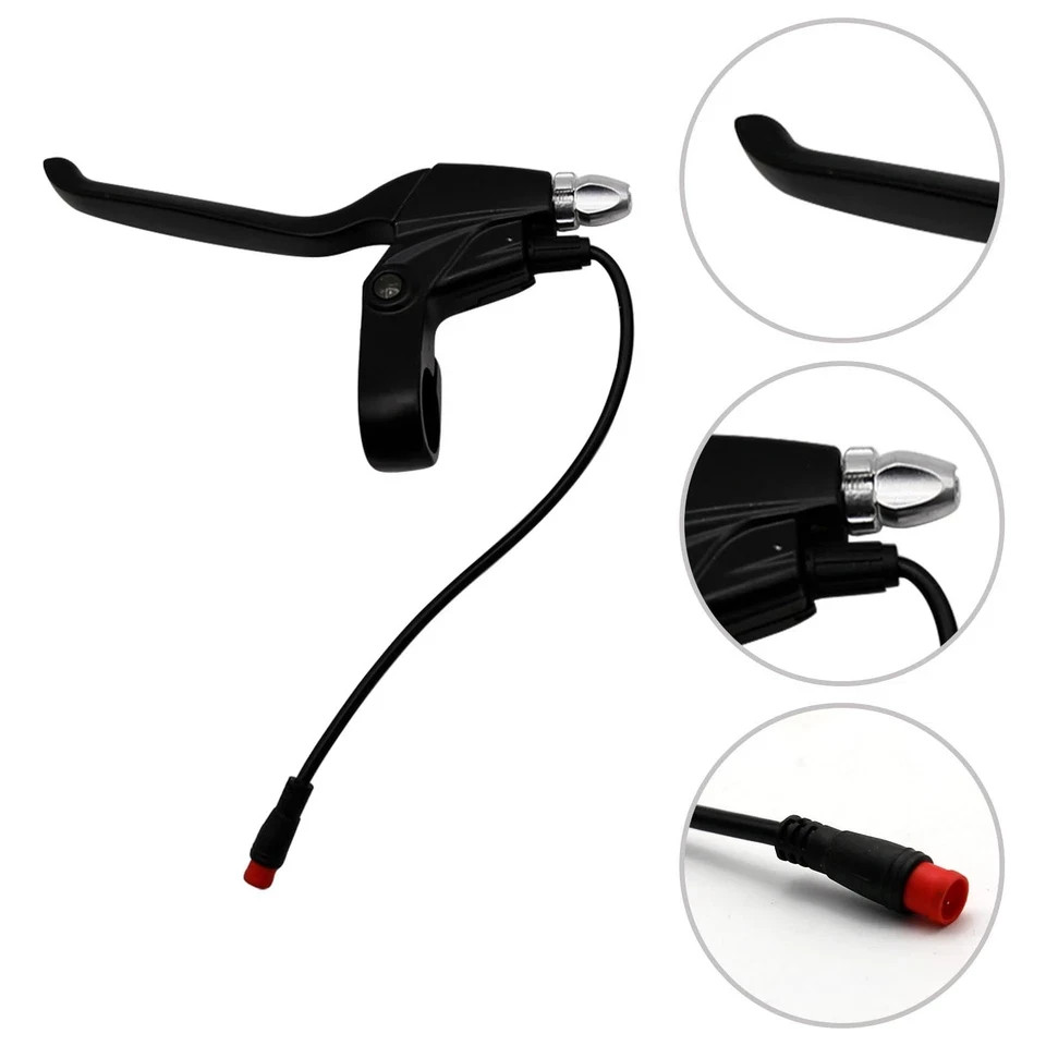 108PDD Ebike Brake Lever Set 2 Pin Male Brake Levers Left and Right Power Off