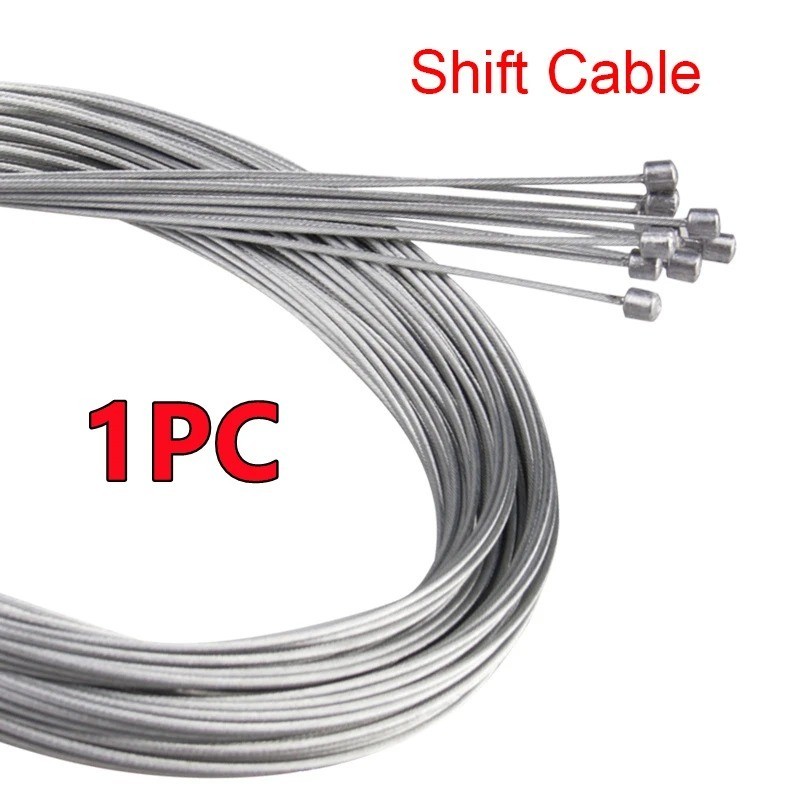 5/10Pcs Bicycle Bike Brake Shift Cables Stainless Steel Front Rear Inner Wire 2M