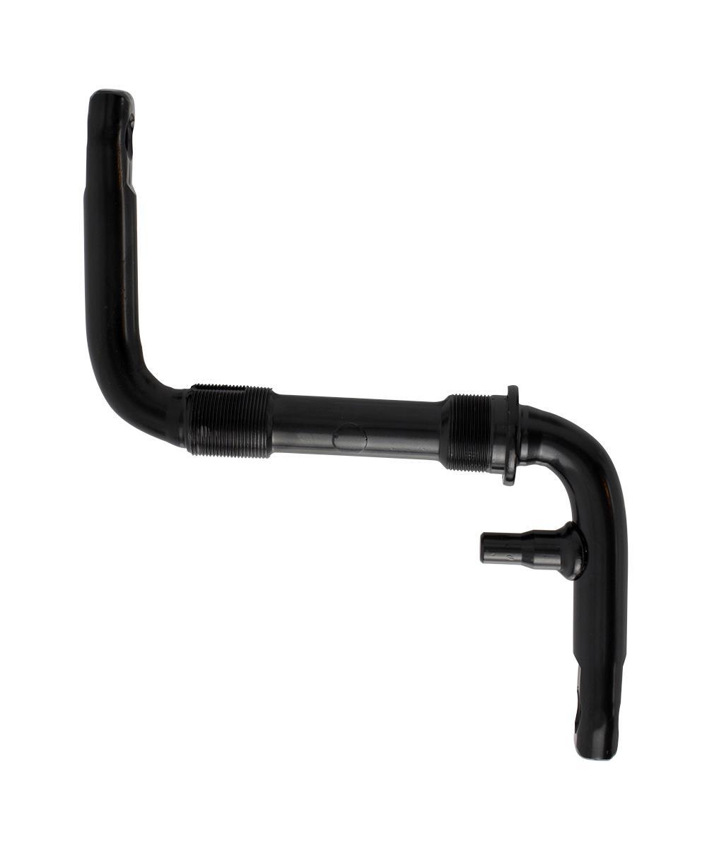 76MM 3″ ONE-PIECE GENUINE OG BICYCLE LOWRIDER STEEL CRANK BLACK