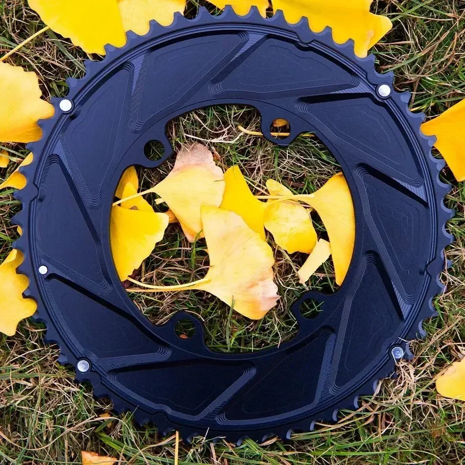 PASS QUEST 110 BCD Double Chainring for ROTOR VEGAST ALDHU Road Bike Crown