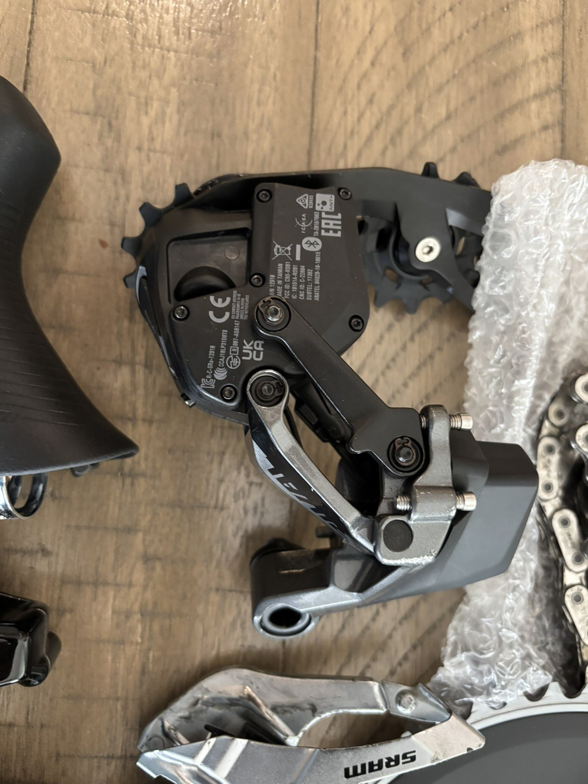 SRAM Rival eTap AXS D1 2×12 Groupset 175mm 48/35T Hydraulic Disc TakeOff Set