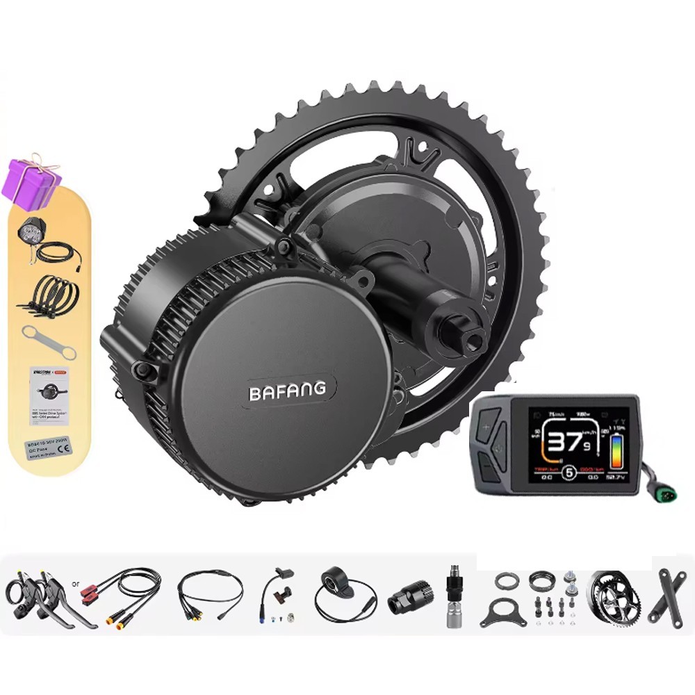 48V750W BAFANG Mid Drive Motor Kit BBS02B 68-73mm Electric Bike Conversion Kit