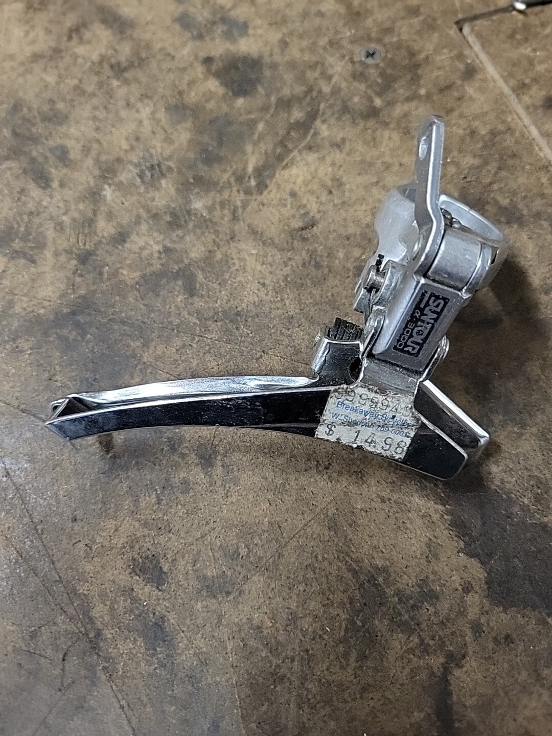 As Is Vintage Suntour 3000 Bicycle Front Derailleur As Is, As Shown Missing Part