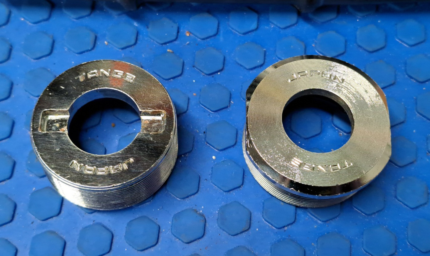 Vintage Tange Japan Square Taper Bottom Bracket – 68mm | 124mm | B1.37×24 | 3S
