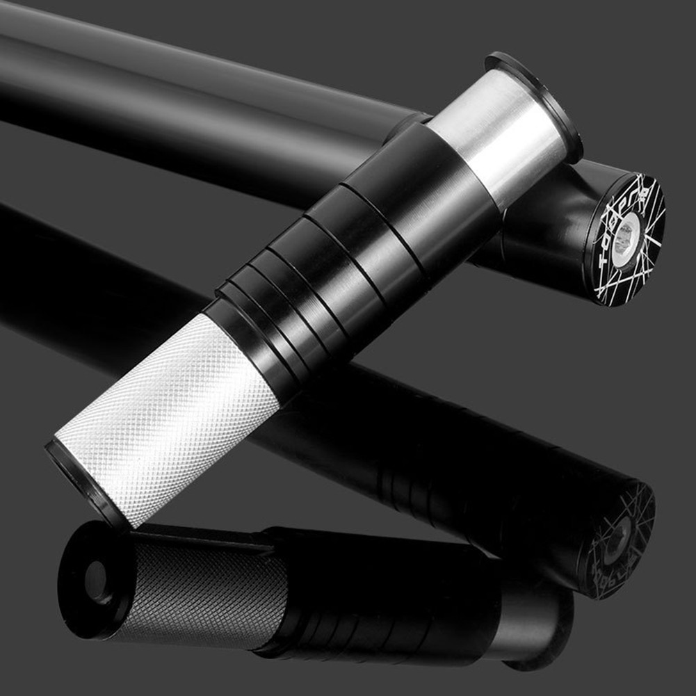 Quality Stem Extender Accessories Adapter Aluminum Alloy Bicycle Black