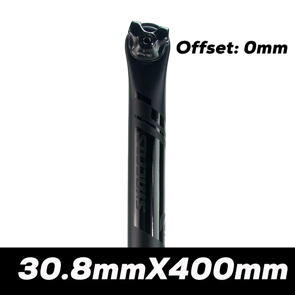 Carbon Fiber Seatpost MTB/Road Bike Seat Tube 0°/20° Rail 7×9/7x7mm 27.2-31.6mm