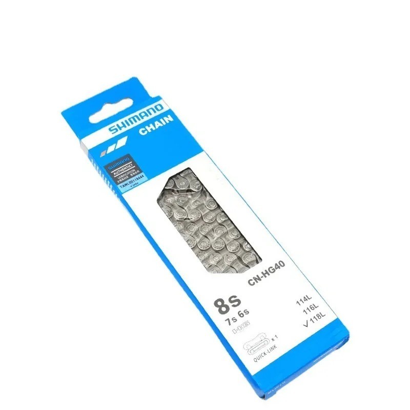 Shimano CN-HC40 6 7 8 Speed Bicycle Chain 116 Links Road MTB Hybrid HG40 New-USA