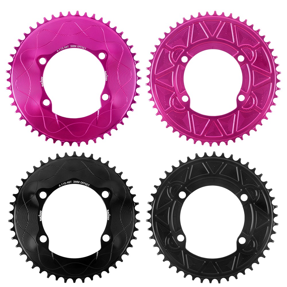 110BCD Chainring Narrow Wide 7075 For Shimano R7000 R8000 R9100 Road Bike Crank