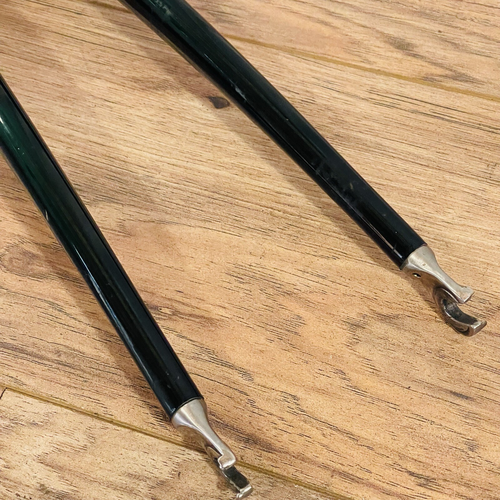 1995 Trek OCLV Carbon Road Fork 700C 1-inch Threaded 194mm Steerer Ice Green