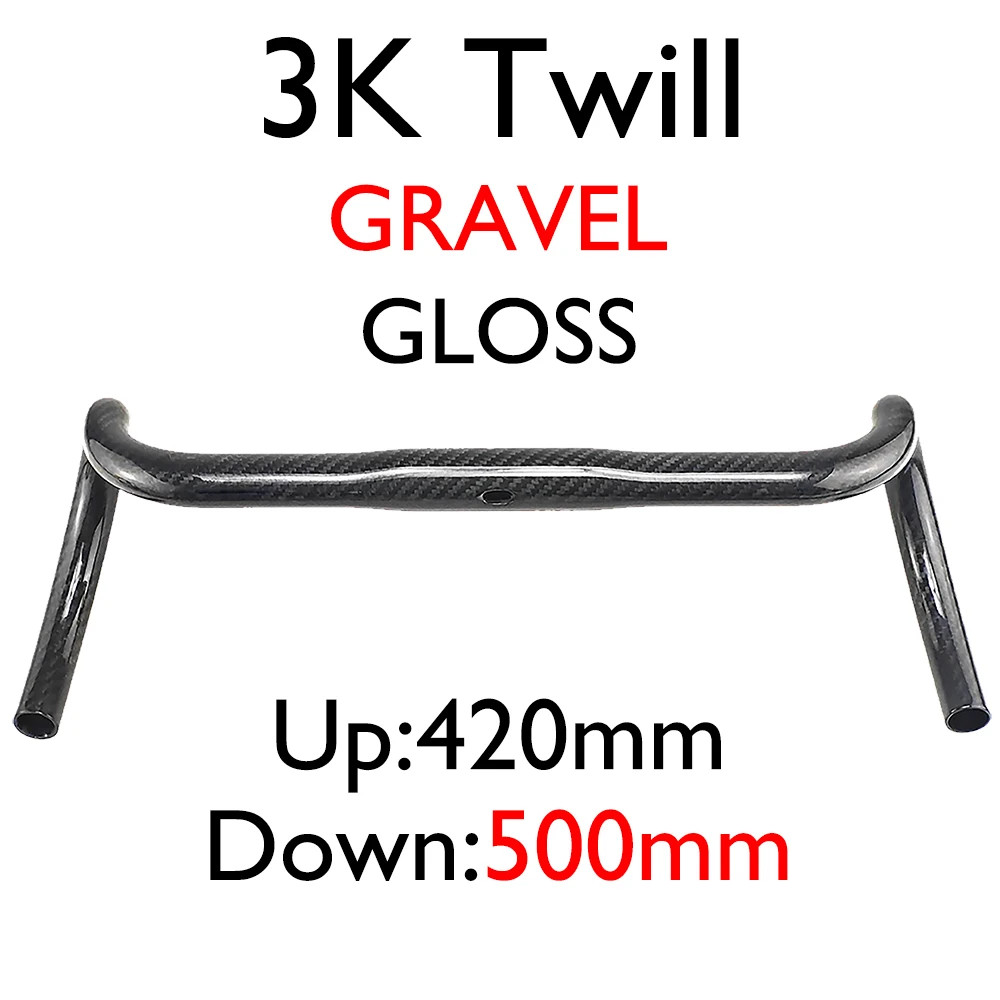 Carbon Gravel Road Bike Drop Bar Internal Di2 Cable Routing 31.8mm Clamp