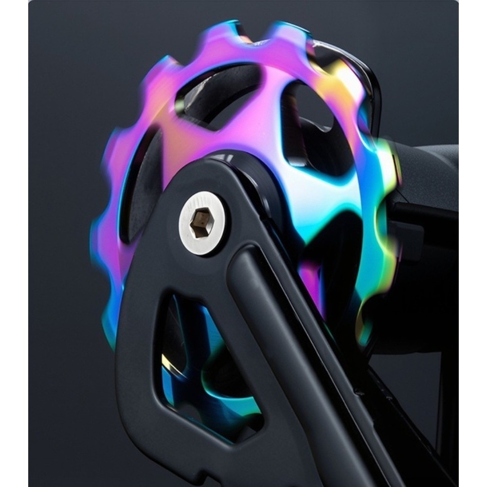 Aluminum Alloy 11T 13T Derailleur Roller Wheel for Mountain and Road Bikes
