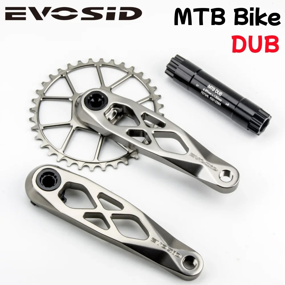 MTB Bike Crank 165mm DUB Axis 29mm Mountain Bicycle Crankset 3nail For Enduro AM