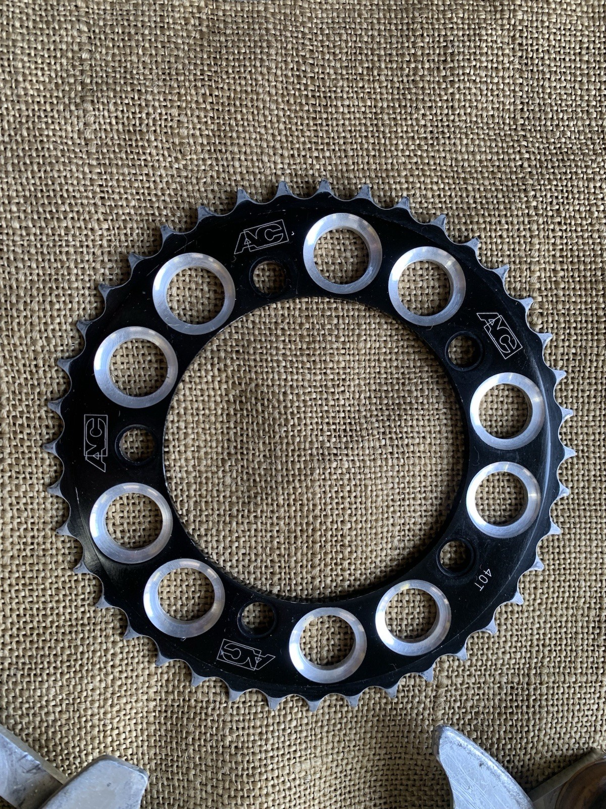 Vintage Emrp Downhill Mtb Chain guard With 40t Chainring Cnc Aluminum