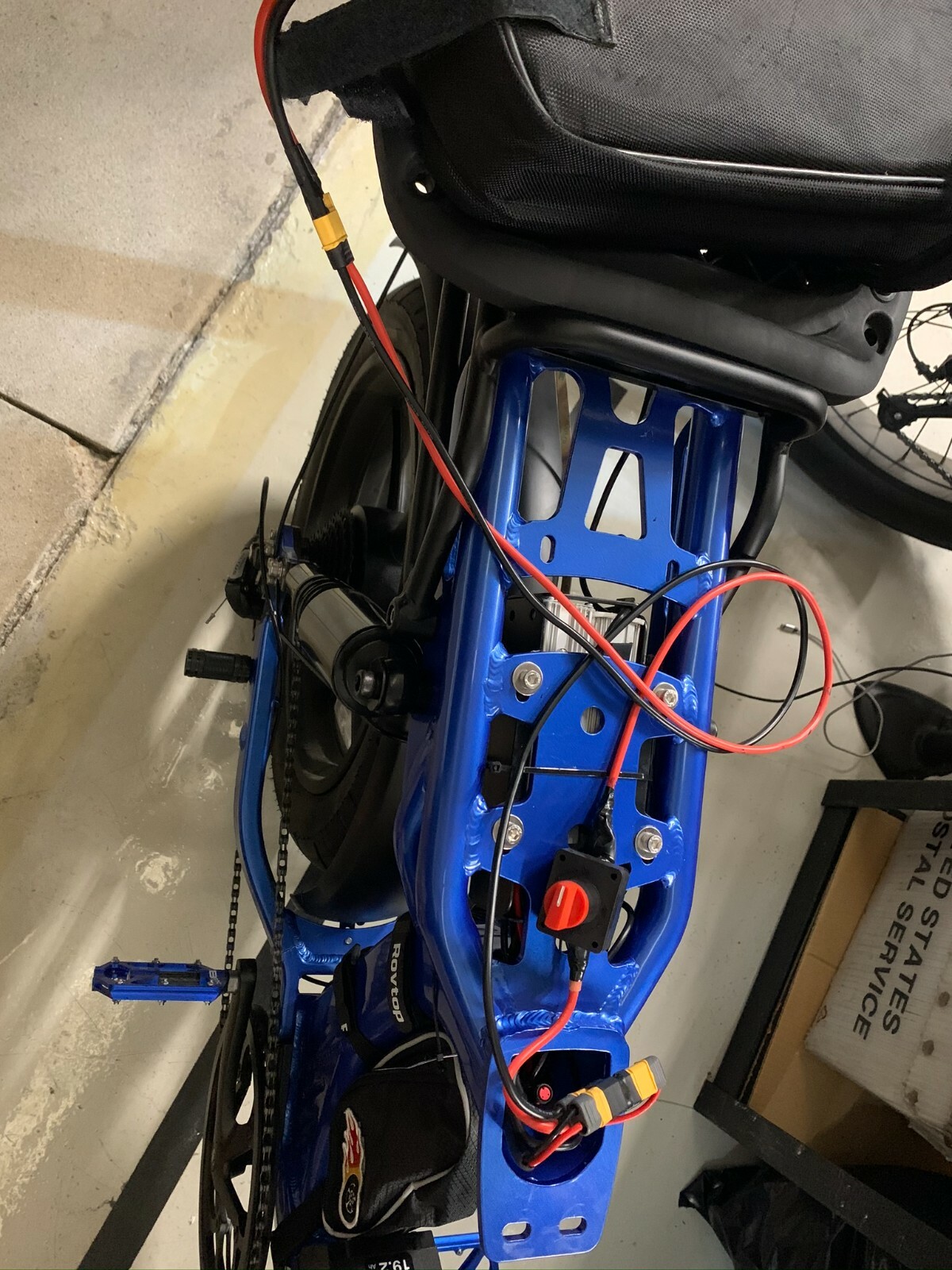 Juiced bikes dual battery ebike kit for Scorpion for extra battery SWITCH XT60
