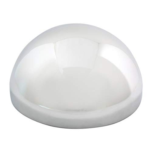 20090 Cr. 8″ I.D. Rear Full Moon Hub Cap 8″ I.D. Chrome Plated Steel