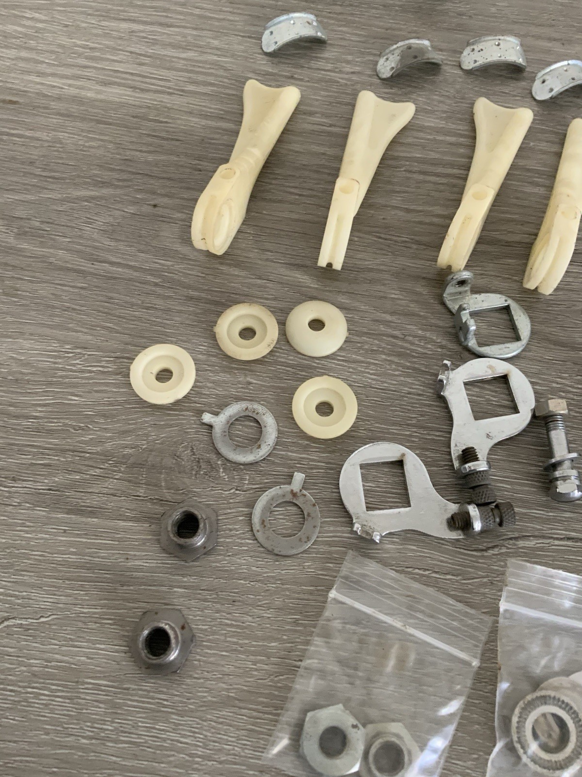 SIMPLEX SHIFTER PARTS ASSORTED ABLINO SHIFTERS MOUNTING BOSSES HARDWARE