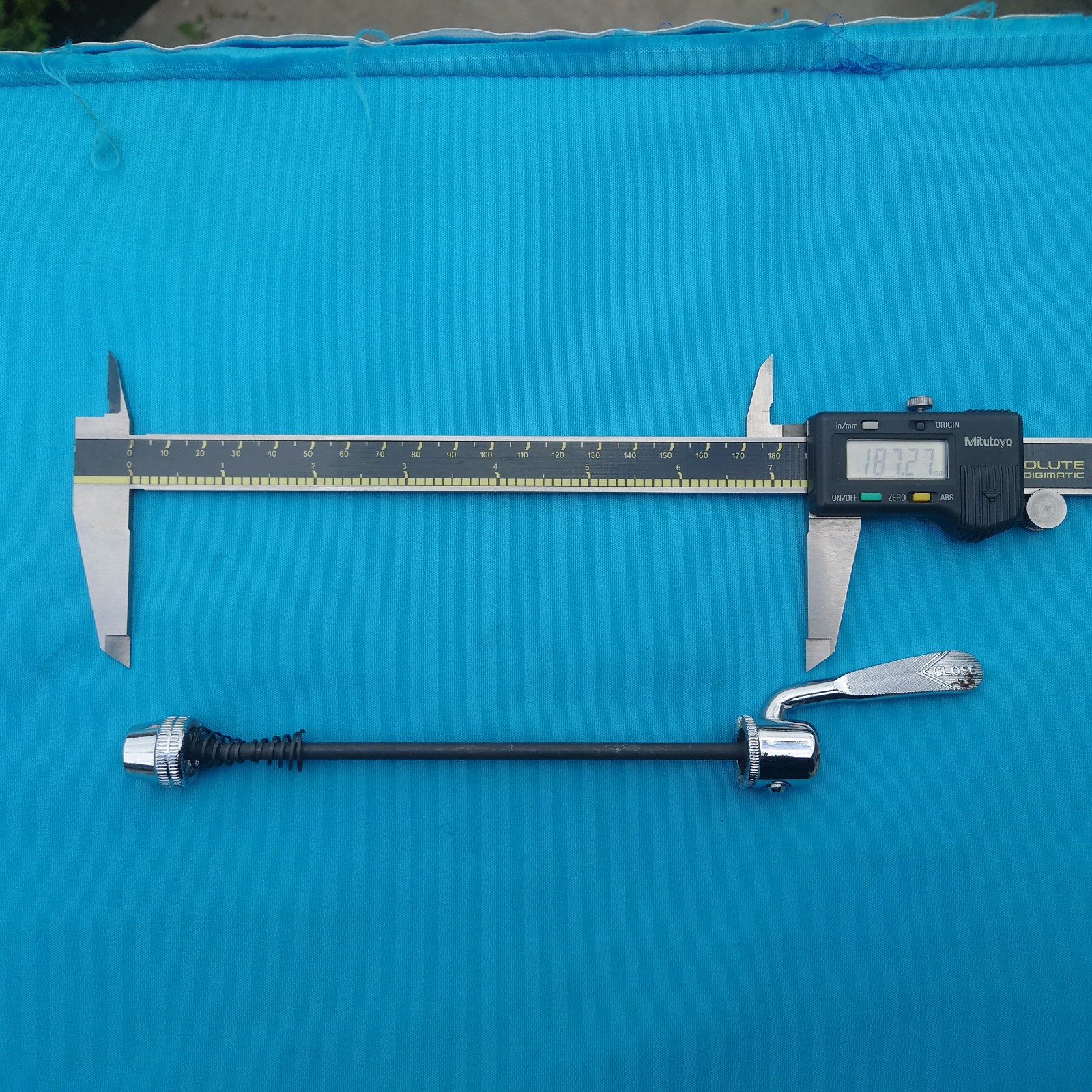 Steel Bike Bicycle Rear Quick Release Skewer M5 for Hub Width 135 mm