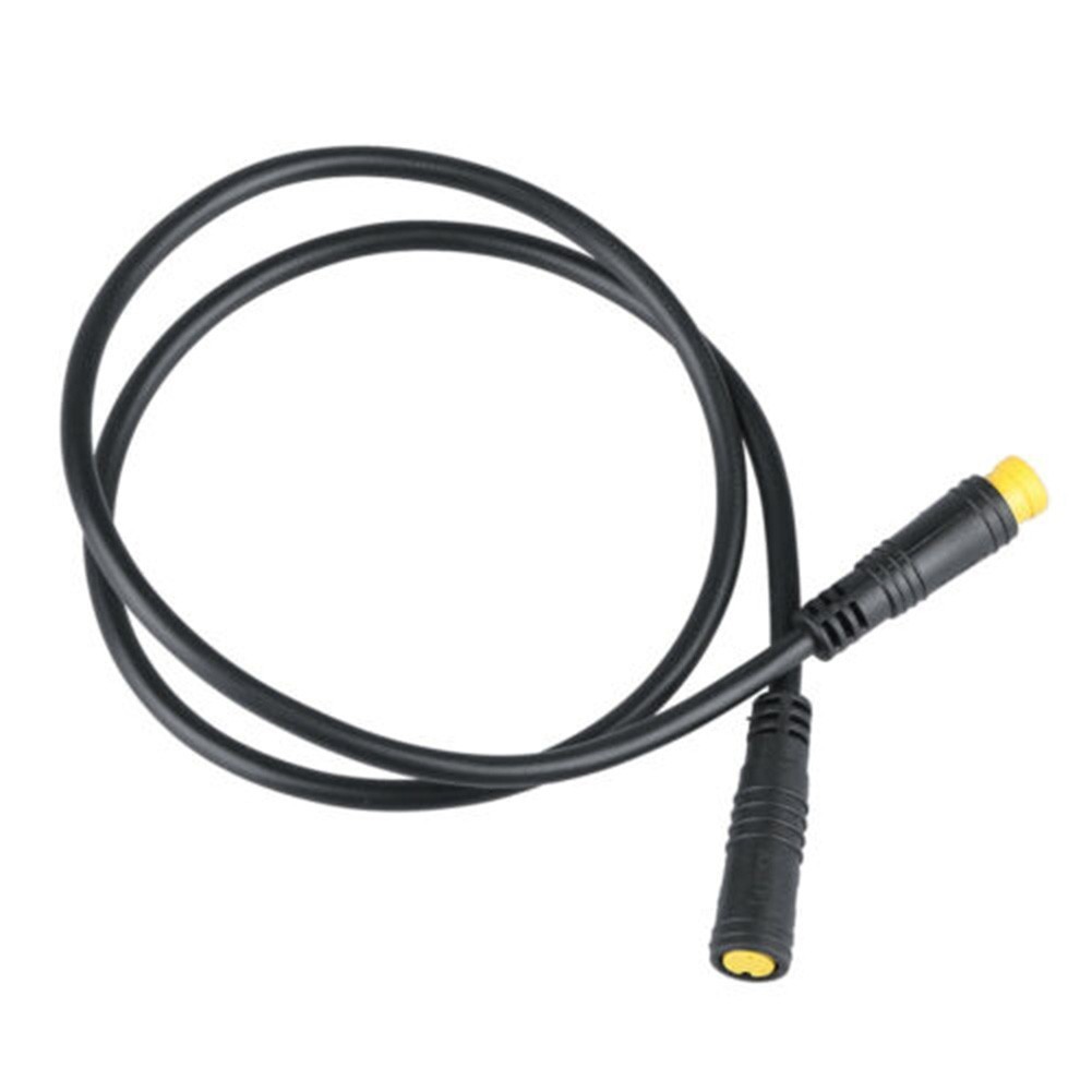 Black Extension Cable Cable EBike Extension Fittings For BAFANG Practical